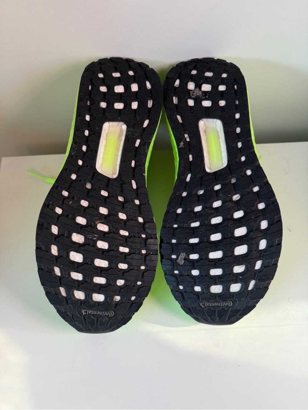 adidas Neon Green Athletic Running Shoes - Picture 7 of 7